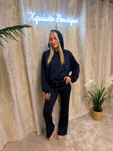Load image into Gallery viewer, Holly Hoodie Set Navy
