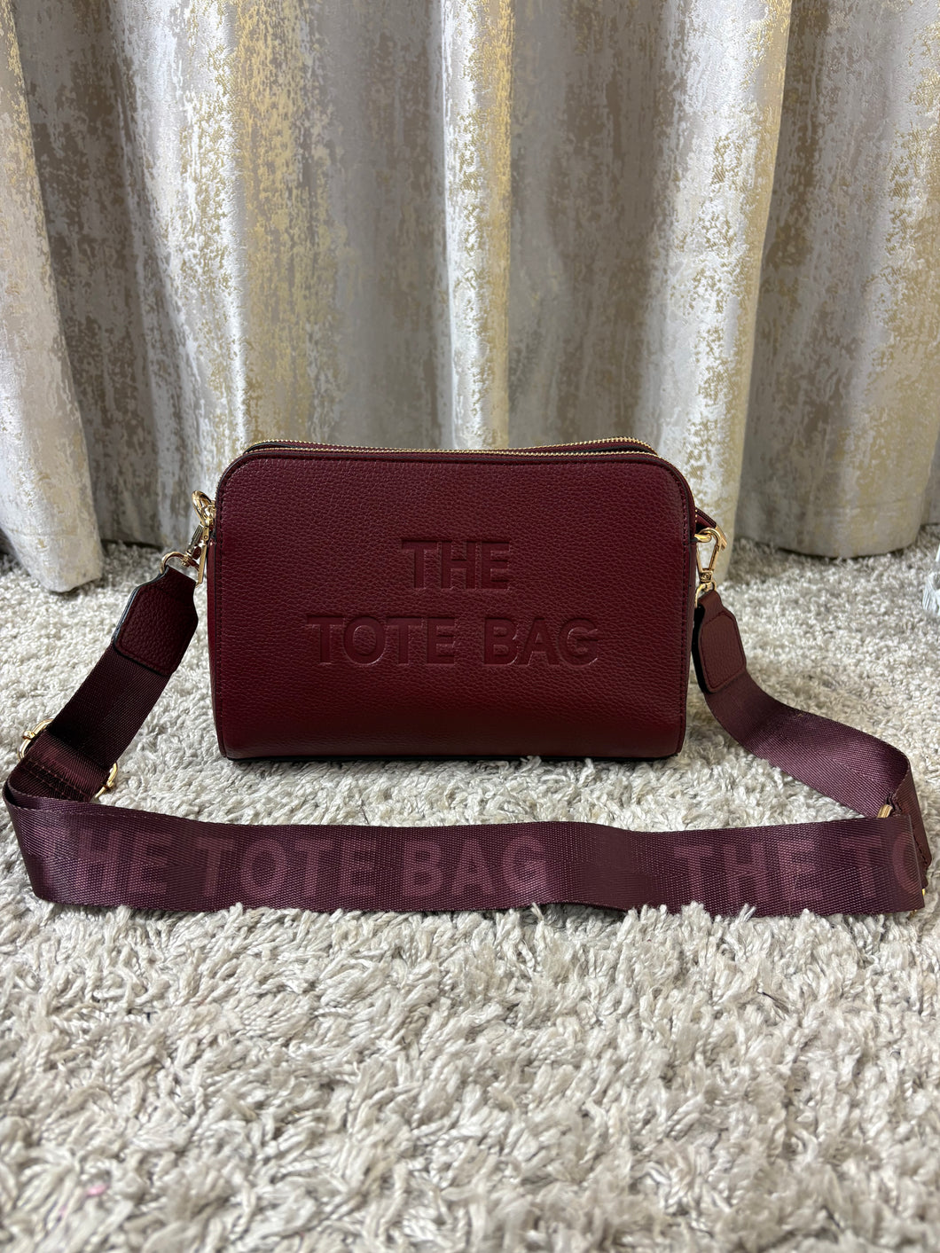 Tote Bag Burgundy