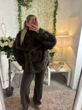 Load image into Gallery viewer, Rhea Coat Brown
