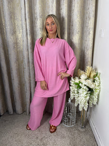 Poppy Lounge Set Pink