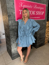 Load image into Gallery viewer, Skye Dress Blue
