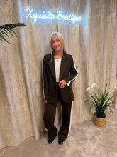 Load image into Gallery viewer, Molly Blazer Set Brown
