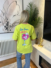 Load image into Gallery viewer, Gin Tonic T-shirt Lime

