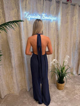 Load image into Gallery viewer, Jenna Jumpsuit Navy
