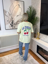 Load image into Gallery viewer, Cherry T-shirt lemon
