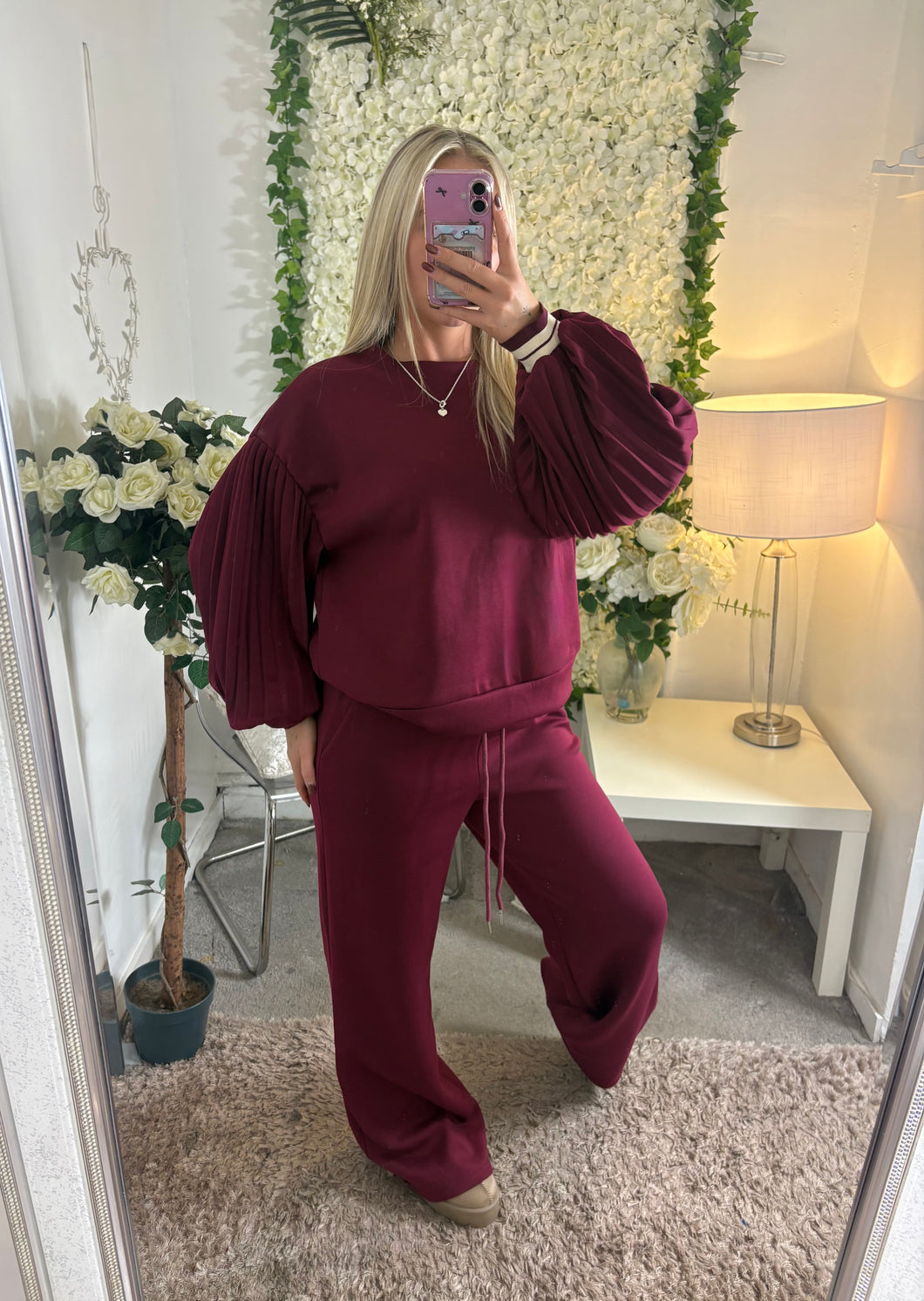 Willow Set Burgundy