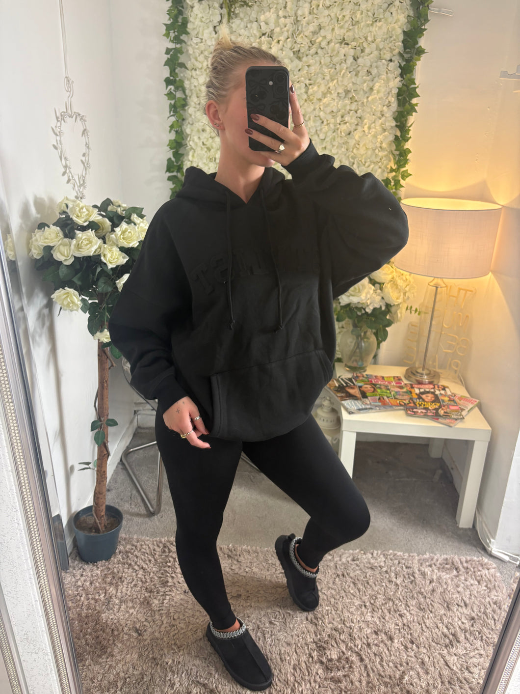 Stylish Hoodie Black