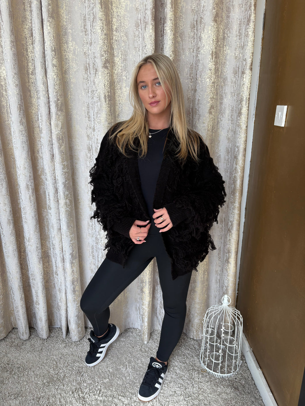 Rowan Cardigan Black