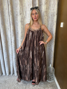 Donna Dress Brown