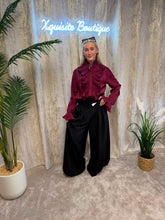 Load image into Gallery viewer, Amelia Blouse Burgundy

