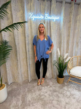 Load image into Gallery viewer, Cerys Top Denim

