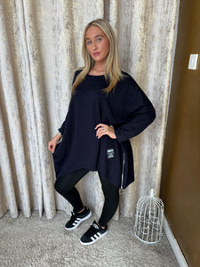 Zoey Sweatshirt Navy