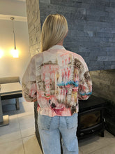 Load image into Gallery viewer, Bella Bomber Jacket Pink
