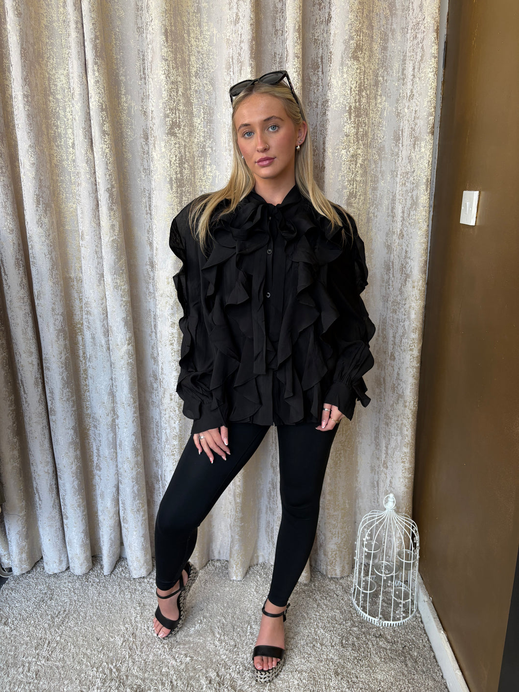 Willow Blouse Black
