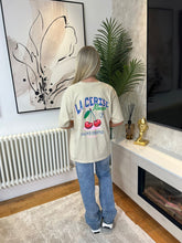 Load image into Gallery viewer, Cherry T-shirt Beige
