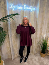 Load image into Gallery viewer, Rowan Hoodie Burgundy
