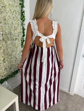 Load image into Gallery viewer, Sammie Dress Burgundy
