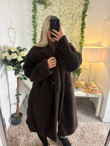Teddy Coat Brown