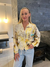 Load image into Gallery viewer, Bella Bomber Jacket Lemon
