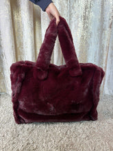 Load image into Gallery viewer, Teddy Bag Burgundy
