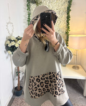 Load image into Gallery viewer, Leona Hooded Sweatshirt Beige
