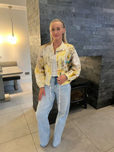 Load image into Gallery viewer, Bella Bomber Jacket Lemon
