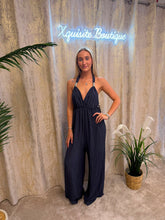 Load image into Gallery viewer, Jenna Jumpsuit Navy
