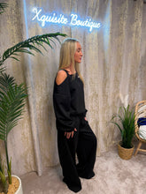 Load image into Gallery viewer, Natalie Tracksuit Black
