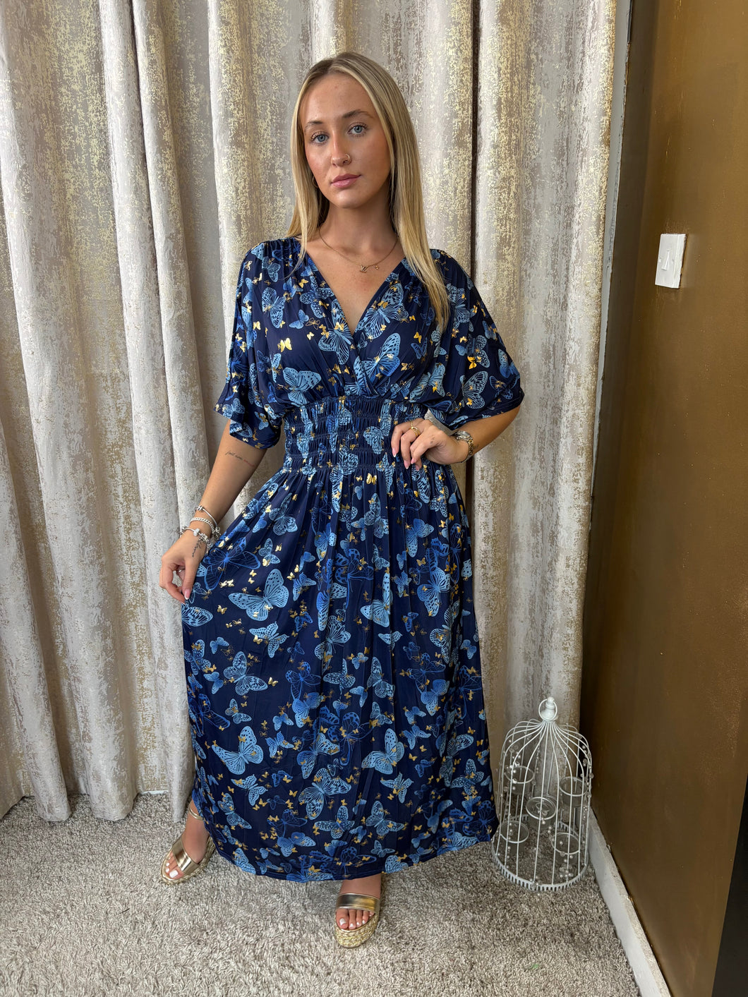 Bella Dress Blue