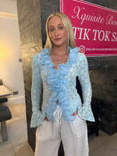 Load image into Gallery viewer, Rose Top Blue

