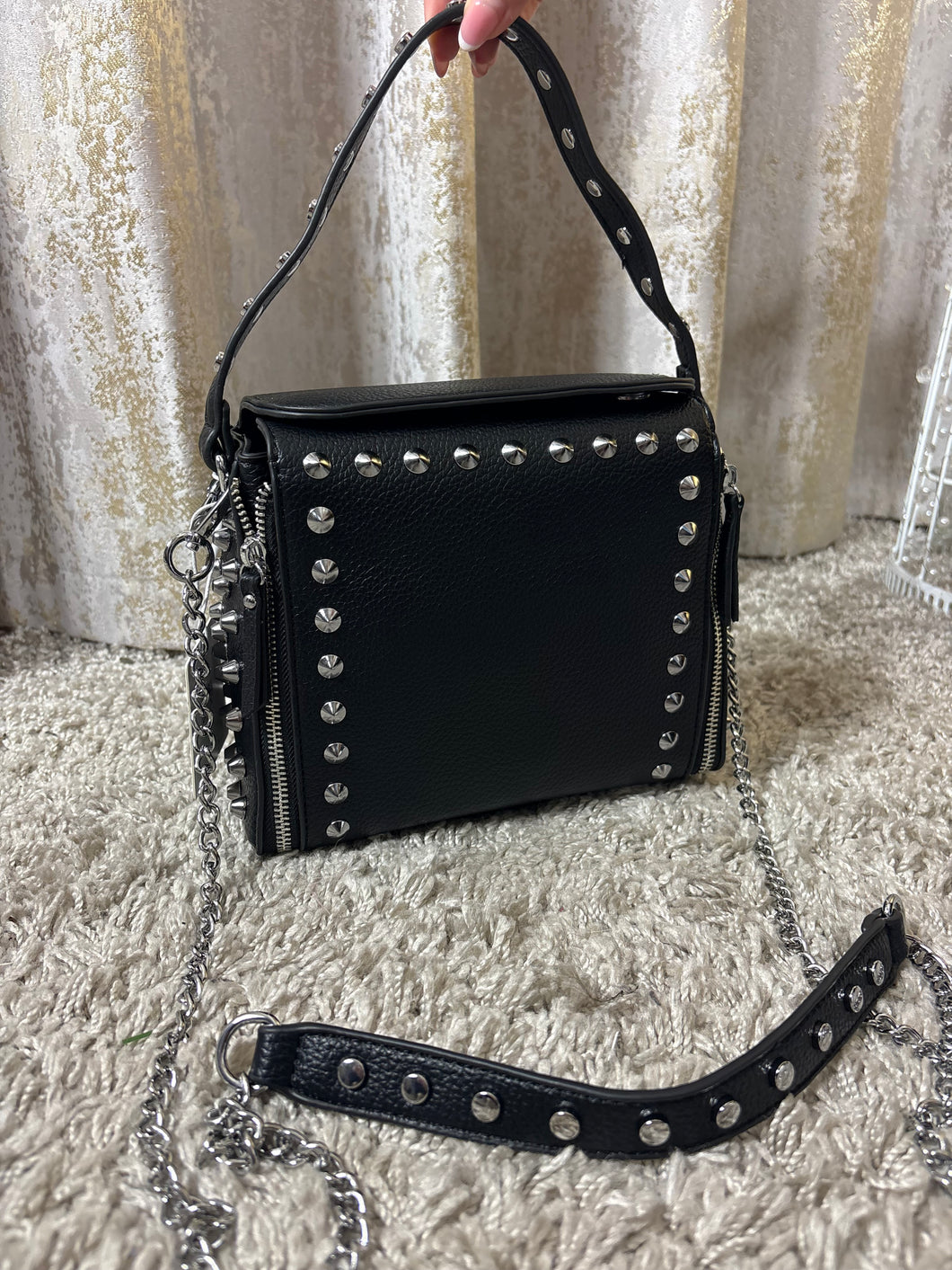 Studded Bag Black
