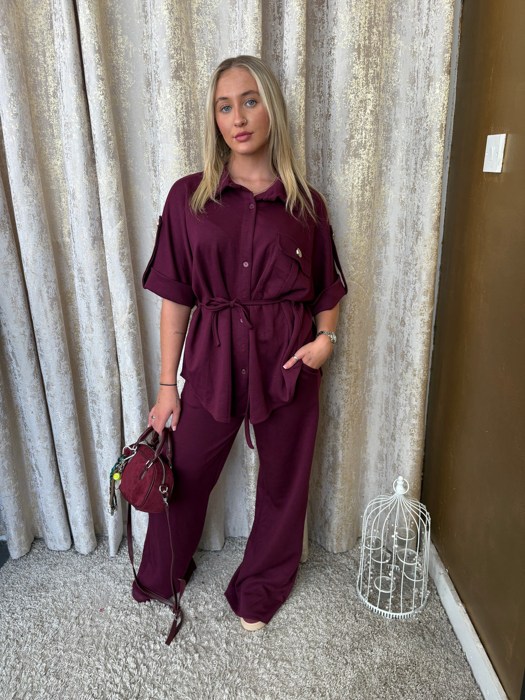 Amber Set Purple