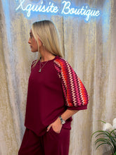 Load image into Gallery viewer, Sophia Set Burgundy
