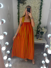 Load image into Gallery viewer, Lottie Dress Red &amp; Yellow
