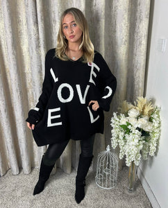 Love Jumper Black