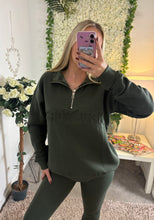 Load image into Gallery viewer, New York 1/4 Zip Khaki
