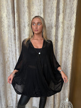 Load image into Gallery viewer, Cerys Cardigan black
