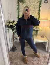 Load image into Gallery viewer, Vancouver 1/4 Zip Navy
