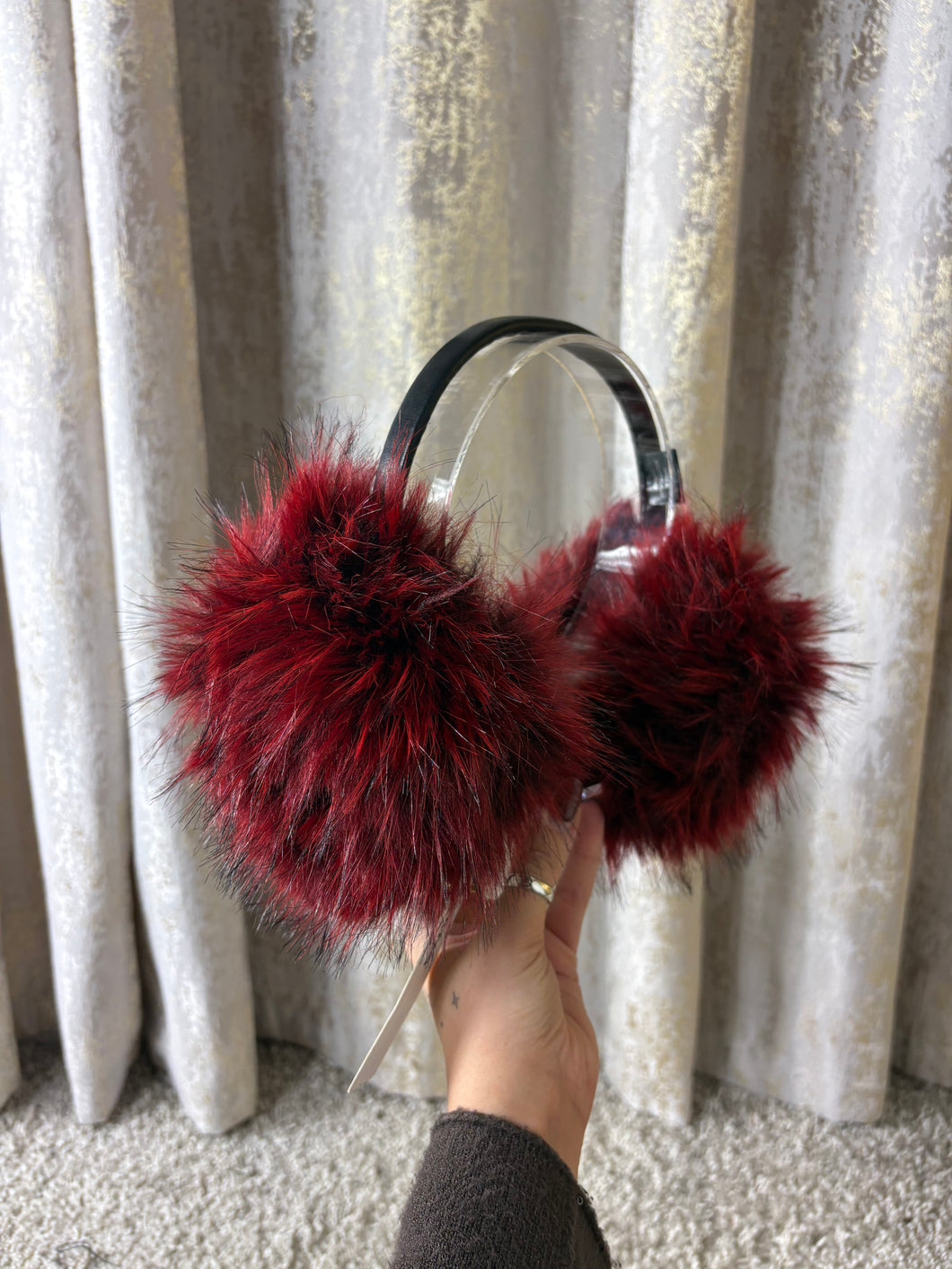 XB Earmuffs Burgundy