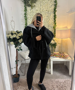 Tatum Hooded Jacket Black