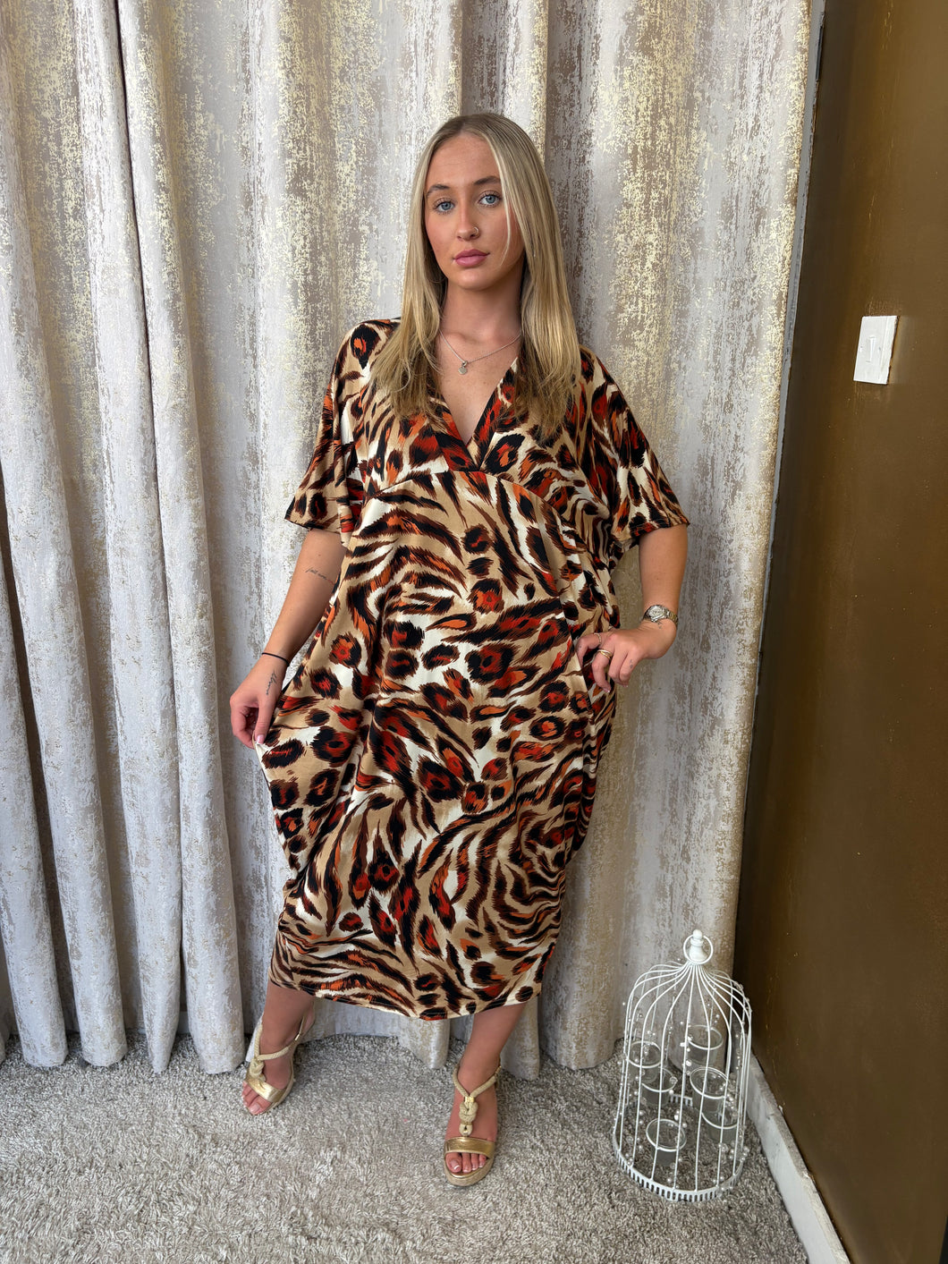 Ivy Dress Orange