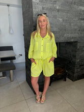 Load image into Gallery viewer, Katie Short Set Lemon
