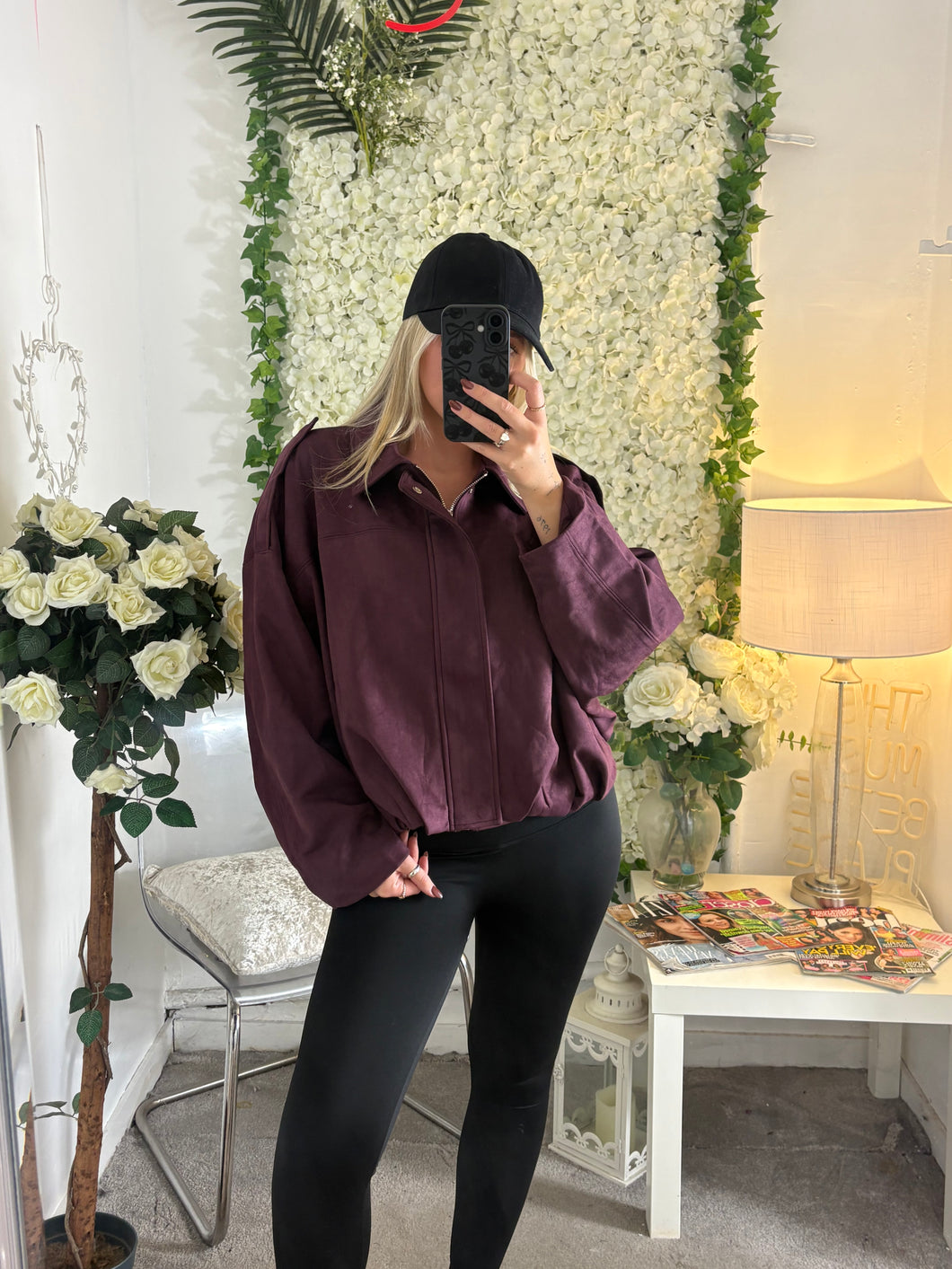 Scarlett Jacket Burgundy