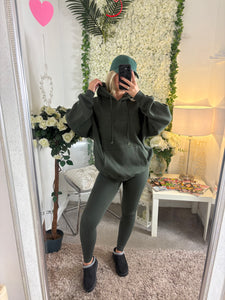 Stylish Hoodie Khaki