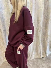 Load image into Gallery viewer, Eva Sports Set Burgundy
