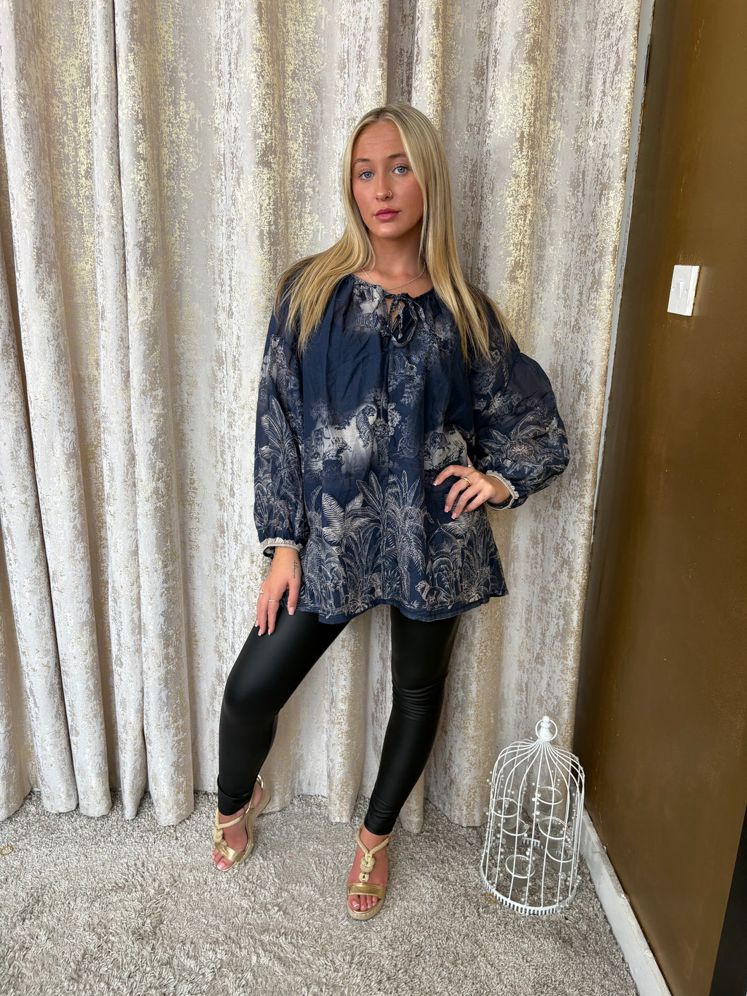 Emily Top Navy