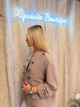 Load image into Gallery viewer, Phoebe Jacket Taupe
