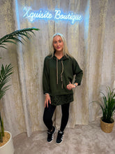 Load image into Gallery viewer, Arabella Hoodie Khaki
