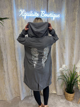 Load image into Gallery viewer, Angel Wing Jacket Grey
