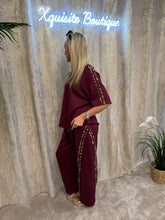 Load image into Gallery viewer, Riley Set Burgundy
